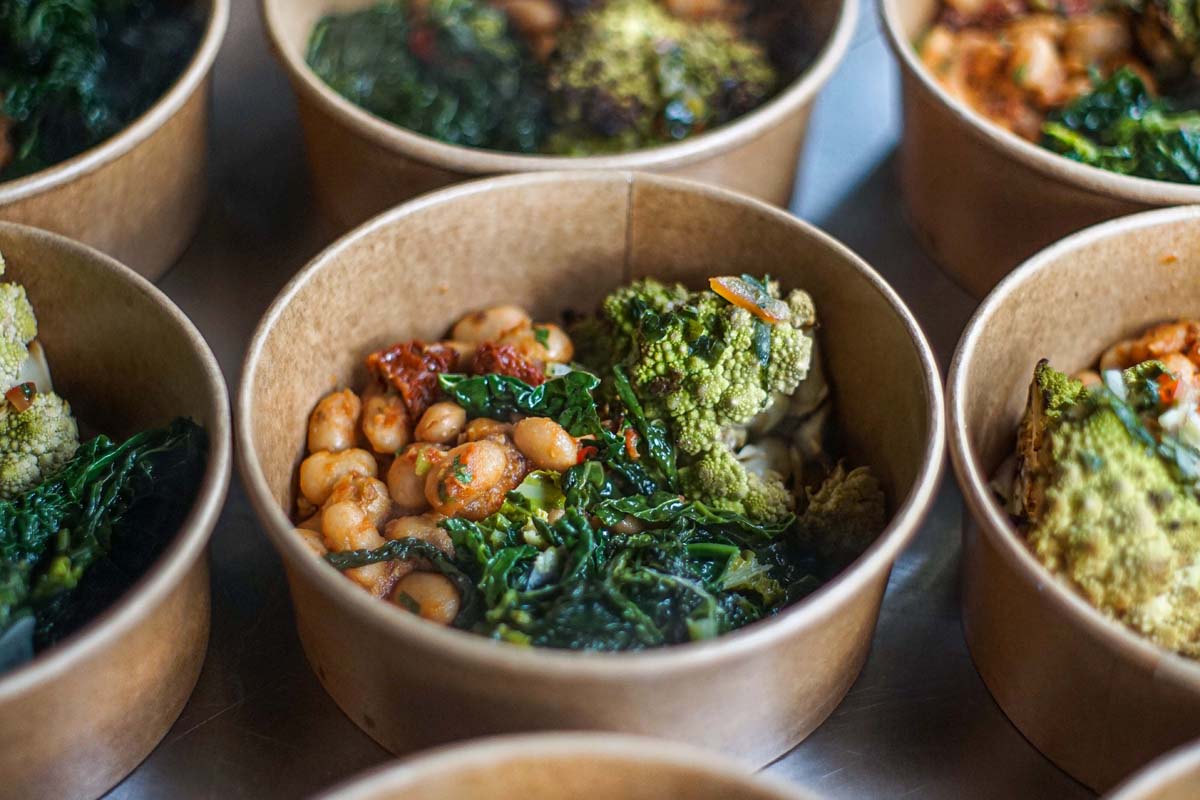 Served in eco-friendly packaging